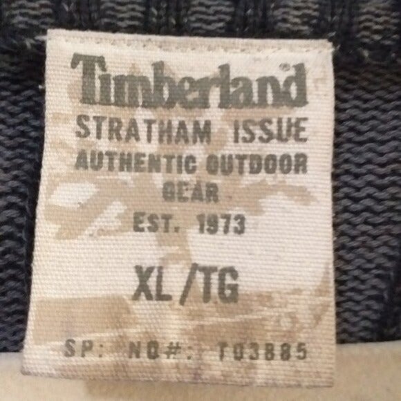 Timberland Mens long sleeves knit sweater pull over  size XL - Picture 3 of 8